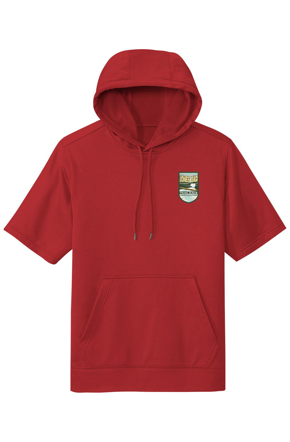 Jones Gap Trail Race Sport Wick Short Sleeve Hoodie