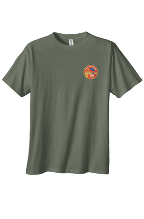 Knock on Woodstock Unisex Eco Blend T-Shirt
