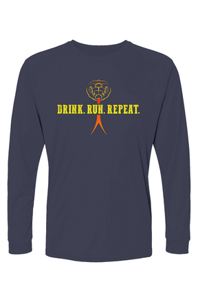 Copperhead Beer Relay Islander L/S Performance Tee w/ UPF 50+