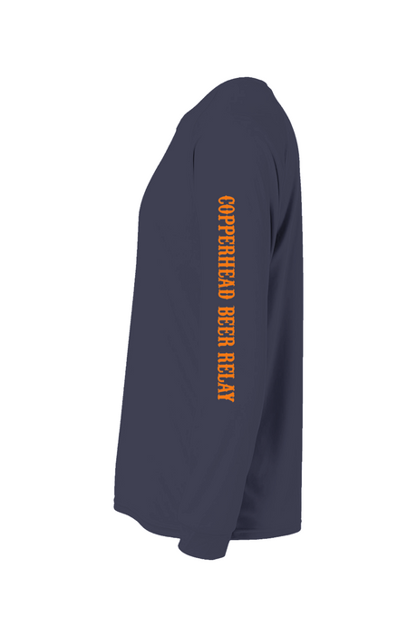 Copperhead Beer Relay Islander L/S Performance Tee w/ UPF 50+