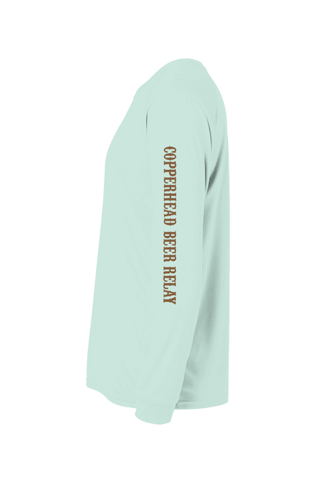 Copperhead Beer Relay Islander L/S Performance Tee w/ UPF 50+