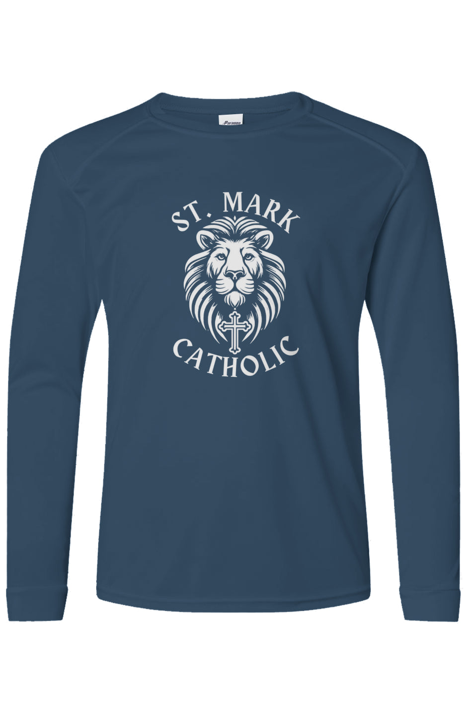 St. Mark Catholic L/S Performance Tee w/ UPF 50+
