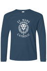 St. Mark Catholic L/S Performance Tee w/ UPF 50+
