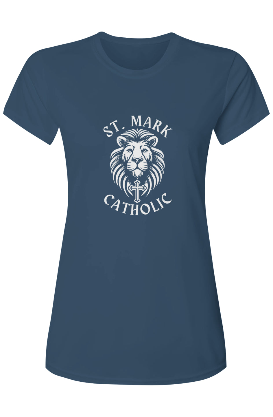 St. Mark Catholic Ladies' Performance Tee w/ UPF 5