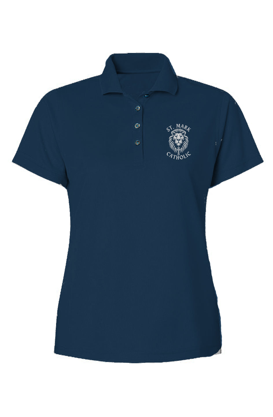 St. Mark Catholic Ladies' Saratoga Mini Mesh Polo