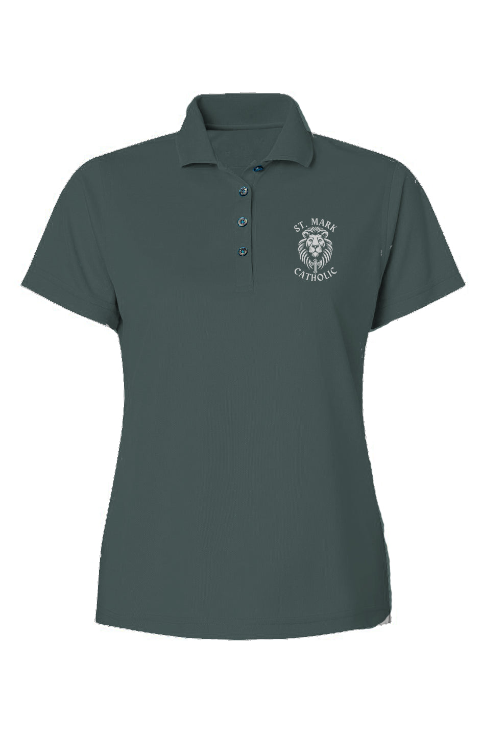 St. Mark Catholic Ladies' Saratoga Mini Mesh Polo