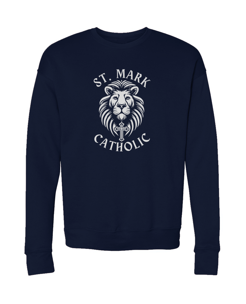 St. Mark Catholic Fleece Crewneck Sweatshirt