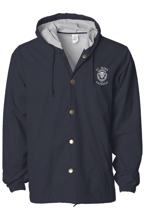 Water-Resistant Lightweight Hooded Jacket