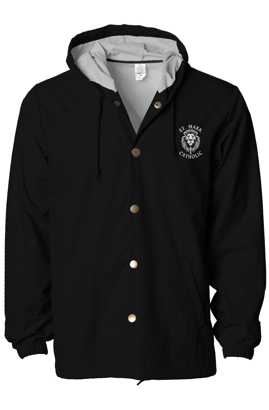 Water-Resistant Lightweight Hooded Jacket