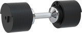 SNODE AD80 Drop Proof 80 lbs Adjustable Dumbbell Set -Adjustable Weights with Cast Iron Plates and Cradle, Knurled Handle, Fast Adjust, Compact Home Gym Equipment for Bench & Press