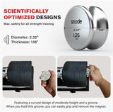 SNODE AD80 Drop Proof 80 lbs Adjustable Dumbbell Set -Adjustable Weights with Cast Iron Plates and Cradle, Knurled Handle, Fast Adjust, Compact Home Gym Equipment for Bench & Press