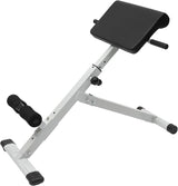 Back Extension Machine Roman Chair, Adjustable Hyperextension Bench, Ab Back Exercise Equipment for Home Gym, Back Extension Bench, Hyper Extension Roman Chair, 330Lbs Load Capacity