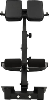Multi-Functional Roman Chair Back Extension Machine, 8-Level Adjustable Hyperextension Bench Ab Sit Up Bench Upper and Lower Body Workout Machine Build Muscle for Gym, Home