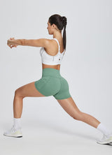 baleaf Women's 8"/ 5"/ 3" Biker Shorts High Waist Yoga Workout Gym Running Volleyball Spandex Shorts with Pockets