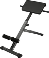 Roman Chair, Hyperextension Bench Roman Chair Adjustable Back Extension Machine Lower Back Exercise Equipment Multi-Functional Workout Bench for Home Gym Full Body Abs Glutes Core Muscles