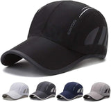 CLAPE Outdoor Sun Visor Hats Lightweight Waterproof Breathable Sports Hat UPF50+ Ultra Thin Cooling Baseball Hats