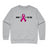 Run for the Ta Tas Ladies' Premium Crew Sweatshirt