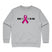 Run for the Ta Tas Ladies' Premium Crew Sweatshirt