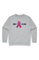 Run for the Ta Tas Ladies' Premium Crew Sweatshirt