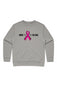 Run for the Ta Tas Ladies' Premium Crew Sweatshirt