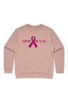 Run for the Ta Tas Ladies' Premium Crew Sweatshirt