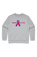 Run for the Ta Tas Ladies' Premium Crew Sweatshirt