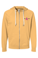 Run for the Ta Tas Icon Loopback Terry Zip Hoodie