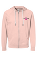 Run for the Ta Tas Icon Loopback Terry Zip Hoodie