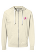 Run for the Ta Tas Icon Loopback Terry Zip Hoodie