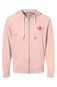 Run for the Ta Tas Icon Loopback Terry Zip Hoodie