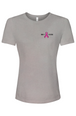 Run for the Ta Tas Ladies' Relaxed Fit Triblend Tee