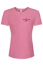 Run for the Ta Tas Ladies' Relaxed Fit Triblend Tee