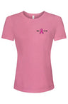 Run for the Ta Tas Ladies' Relaxed Fit Triblend Tee