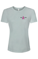 Run for the Ta Tas Ladies' Relaxed Fit Triblend Tee