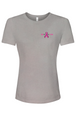 Run for the Ta Tas Ladies' Relaxed Fit Triblend Tee
