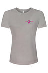 Run for the Ta Tas Ladies' Relaxed Fit Triblend Tee