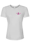 Run for the Ta Tas Ladies' Relaxed Fit Triblend Tee