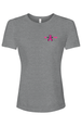 Run for the Ta Tas Ladies' Relaxed Fit Triblend Tee
