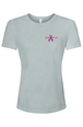 Run for the Ta Tas Ladies' Relaxed Fit Triblend Tee