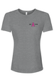 Run for the Ta Tas Ladies' Relaxed Fit Triblend Tee