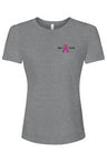 Run for the Ta Tas Ladies' Relaxed Fit Triblend Tee