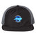 Black/ Charcoal Rogue Wide Mesh Cap