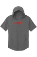Run Wilmington Wicking Short Sleeve Hoodie