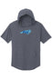 Run Wilmington Wicking Short Sleeve Hoodie