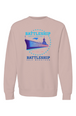 Battleship Half Marathon Premium Heavy Blend Crewneck Sweatshirt