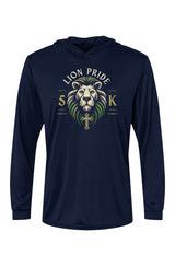Lion Pride 5K Bahama Hooded L/S Performance Tee w/ UPF 50+