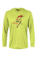 Carolina Reaper Bahama Hooded L/S Tee w/ UPF 50+