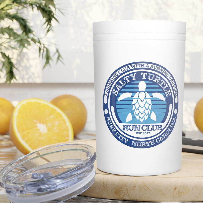 Salty Turtle Run Club Insulated Tumbler - 11 oz