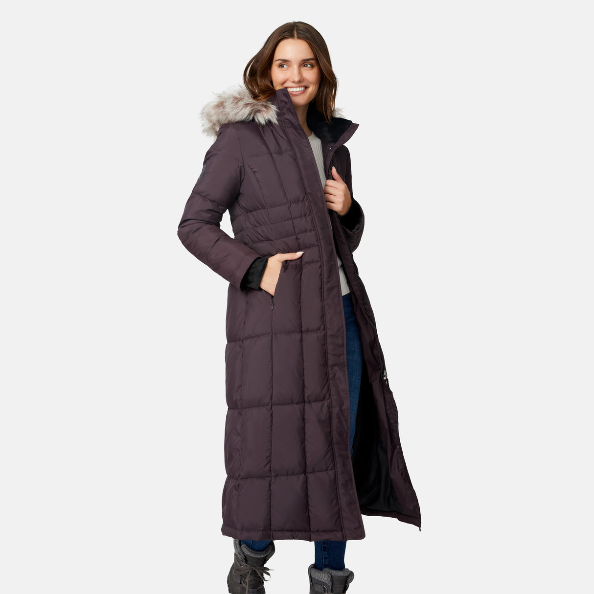 Women's Full Length Splendor Down Jacket