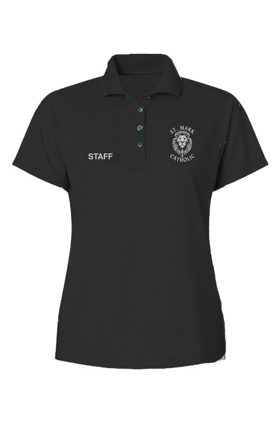 St. Mark Catholic Ladies' Saratoga Mini Mesh Polo